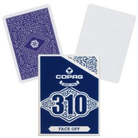 Copag 310 Face Off pokerio kortos (mėlyna)